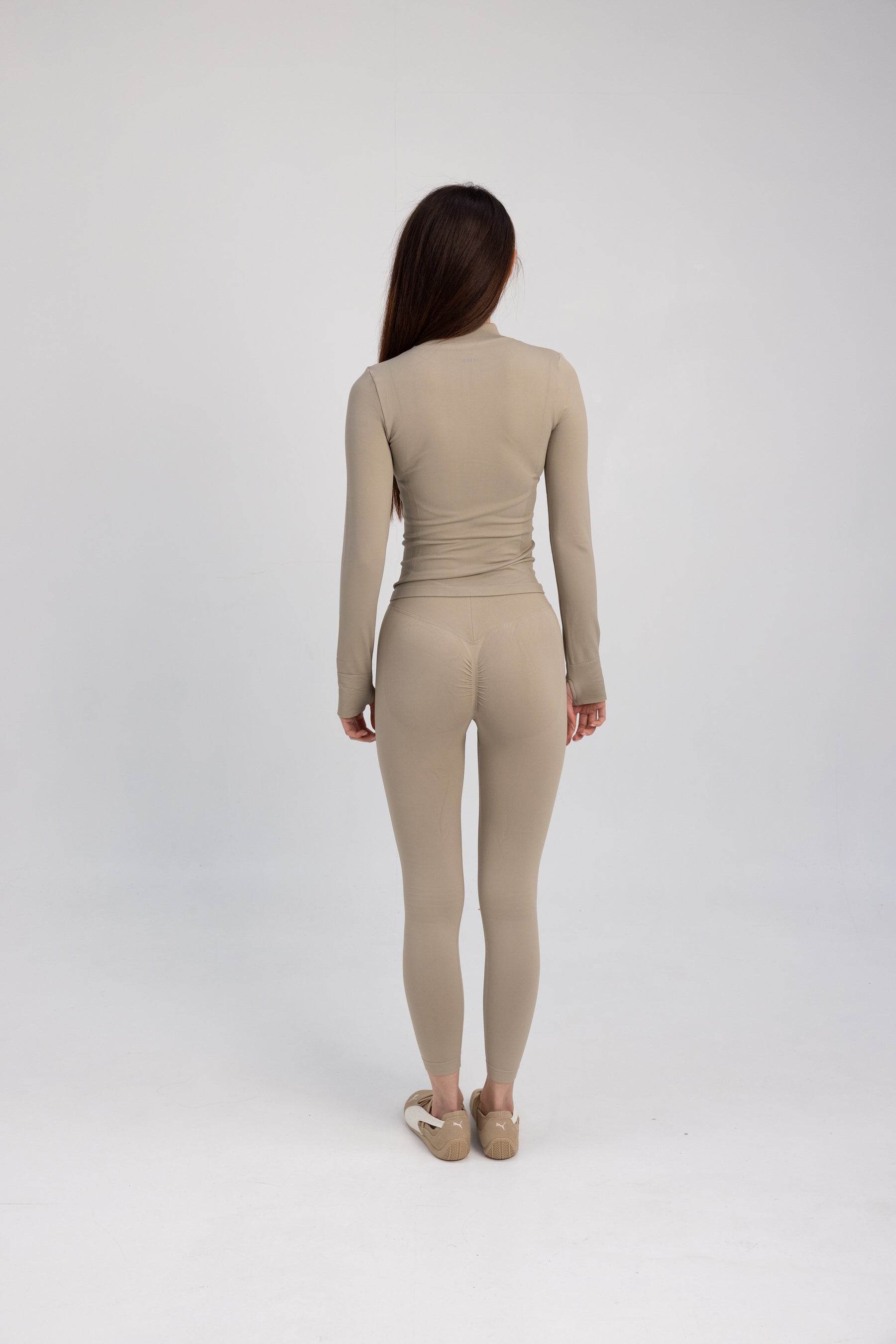 The Balance Seamless Vest in Nude