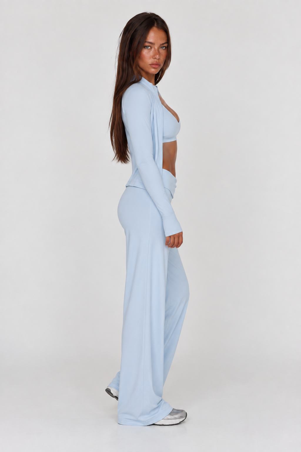 Flare Pants - baby blue