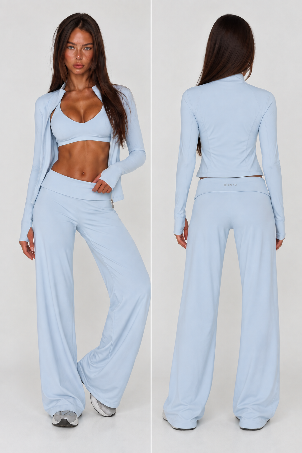 Flare Pants - baby blue