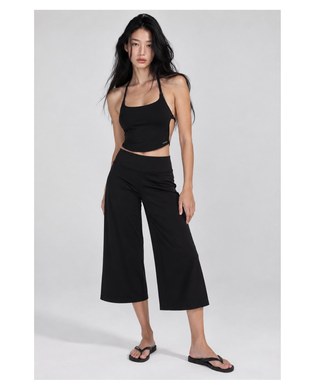 Open back top - black