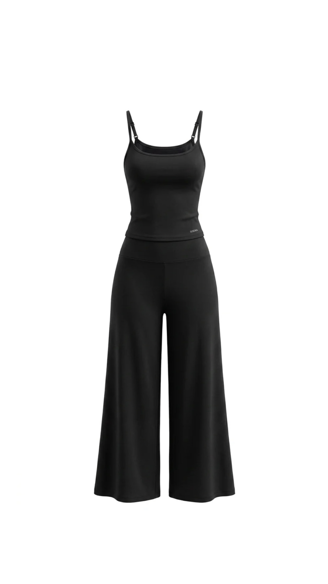 Flow capri pants - black