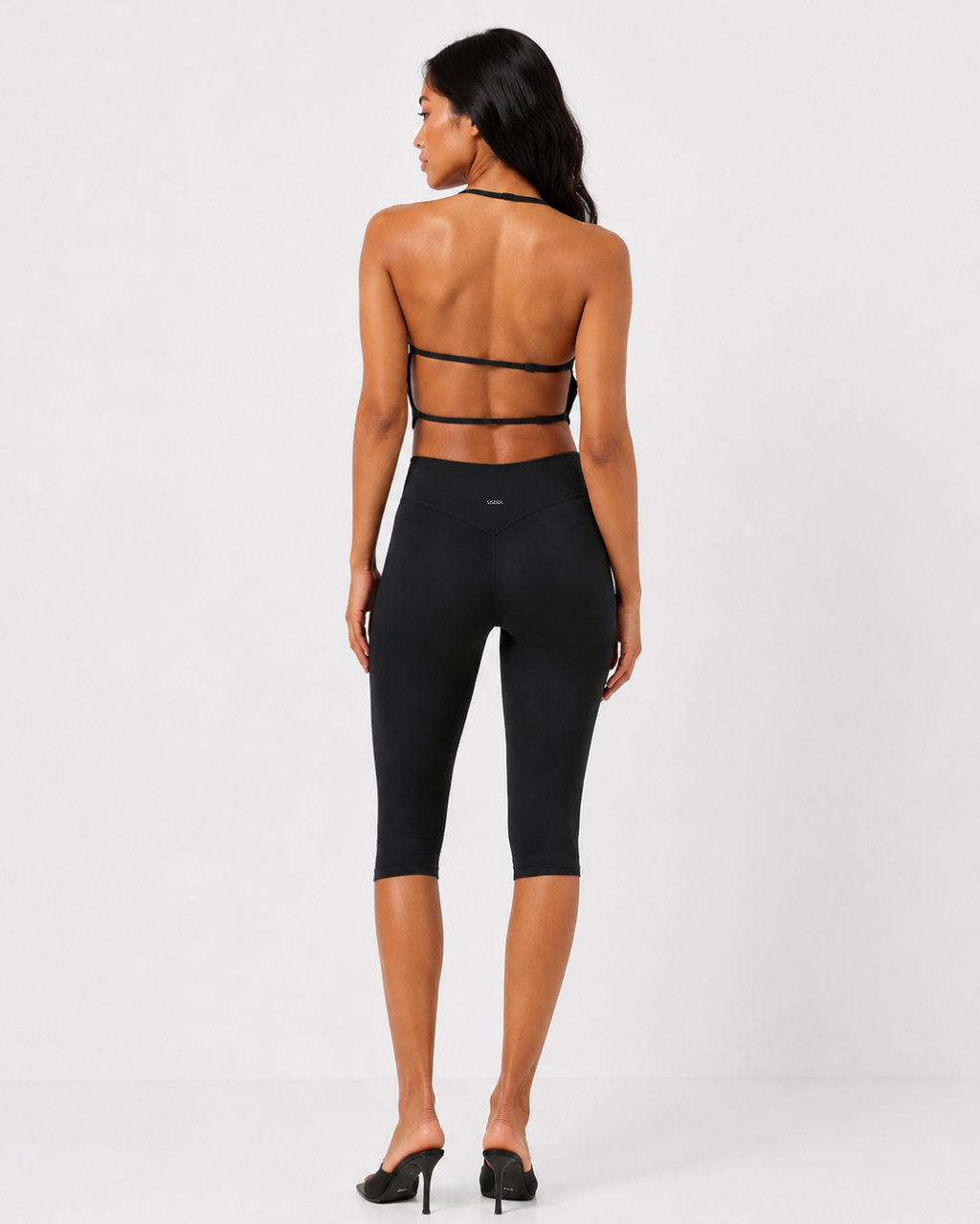 Open back top - black