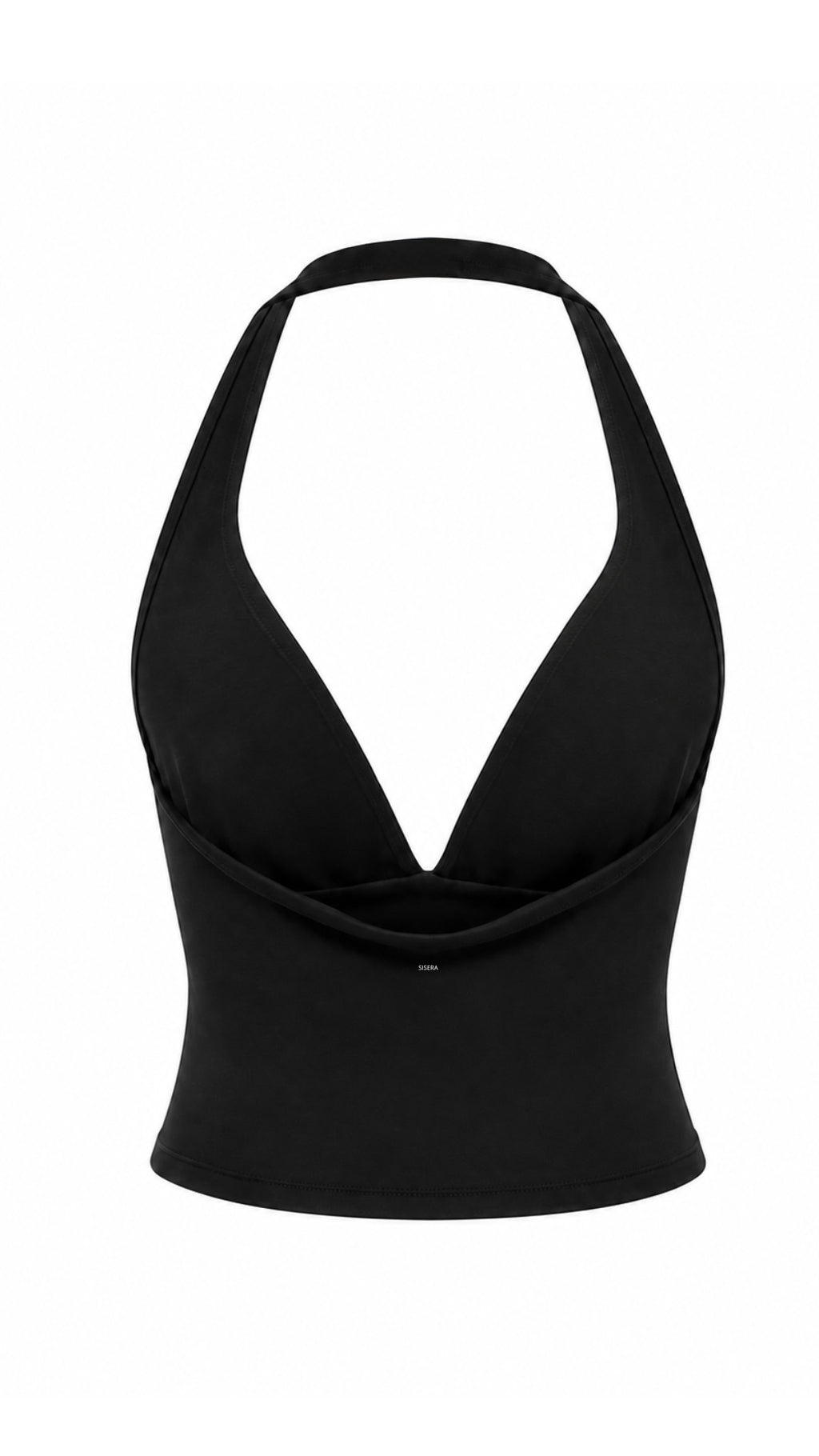 V-neck halter top