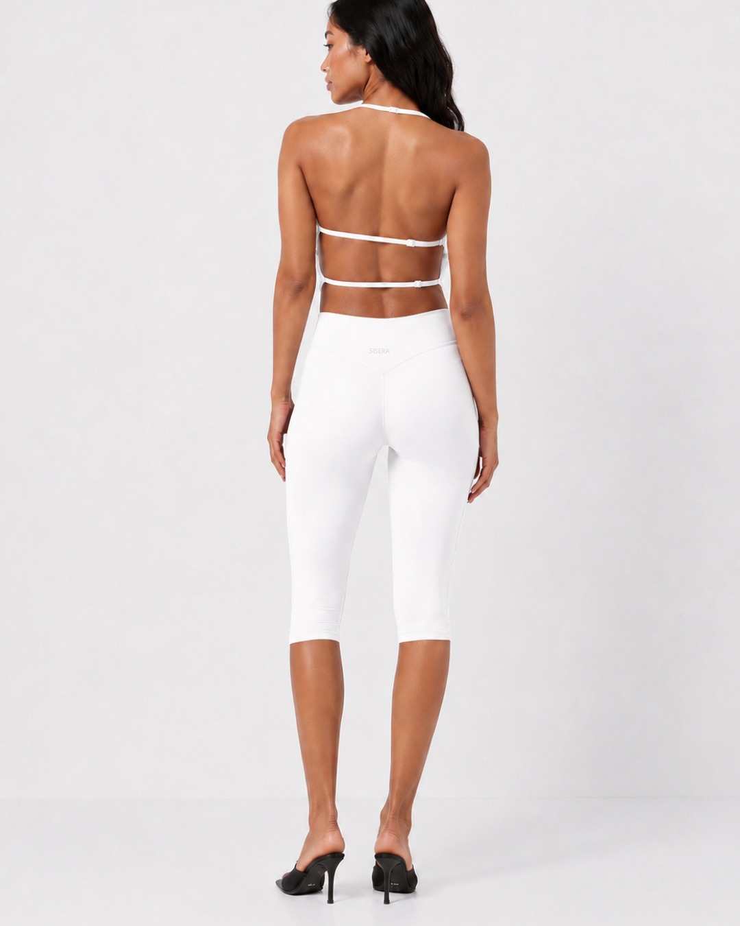 Open back top - white