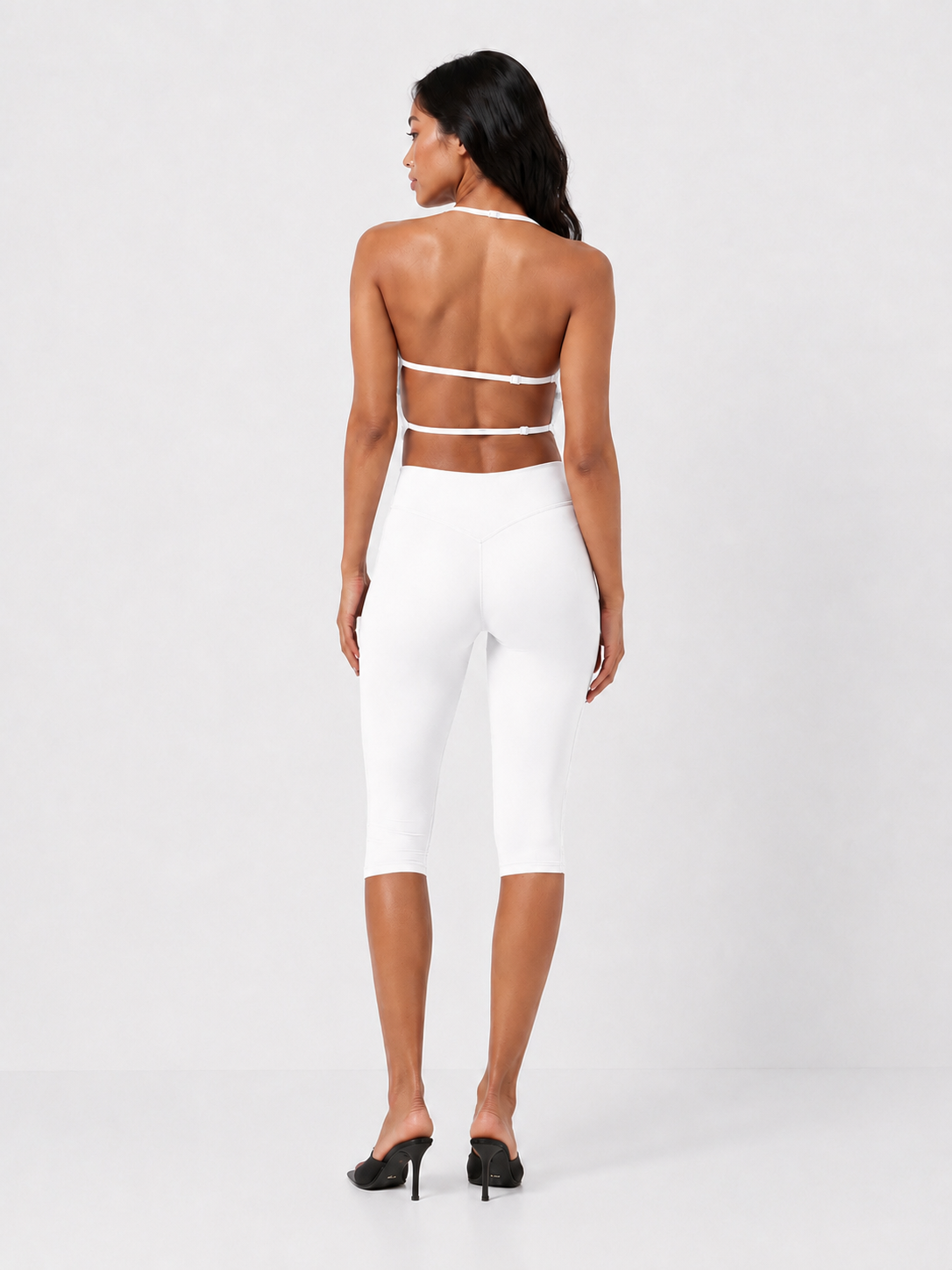 Open back top - white