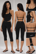 Essential capri - black