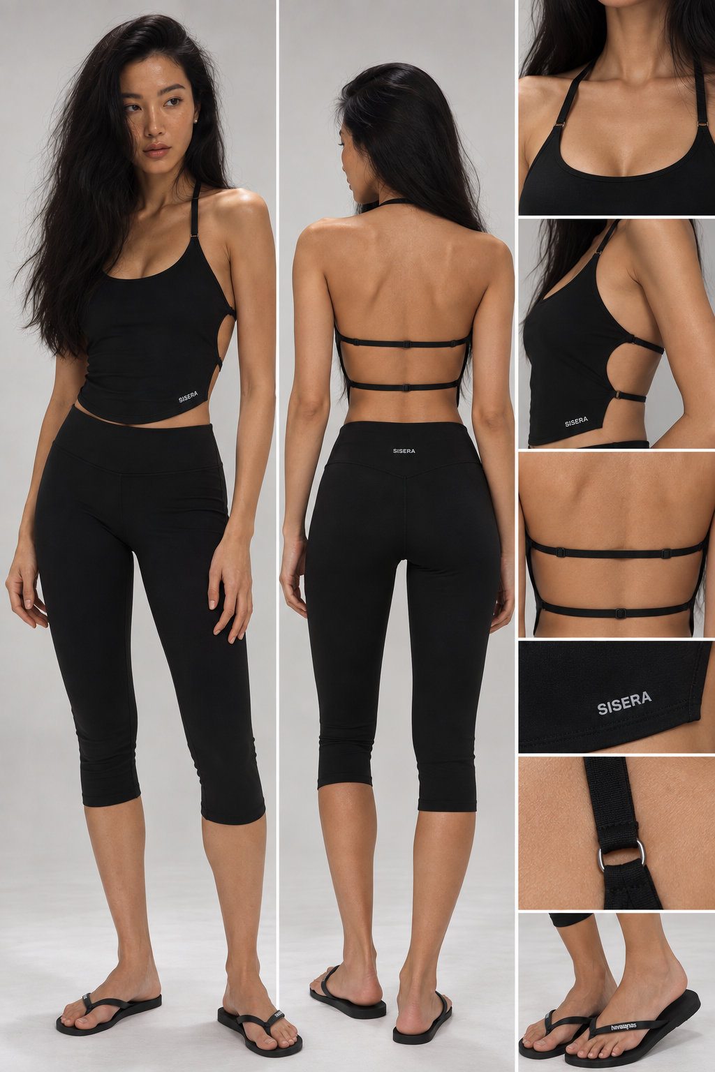 Essential capri - black