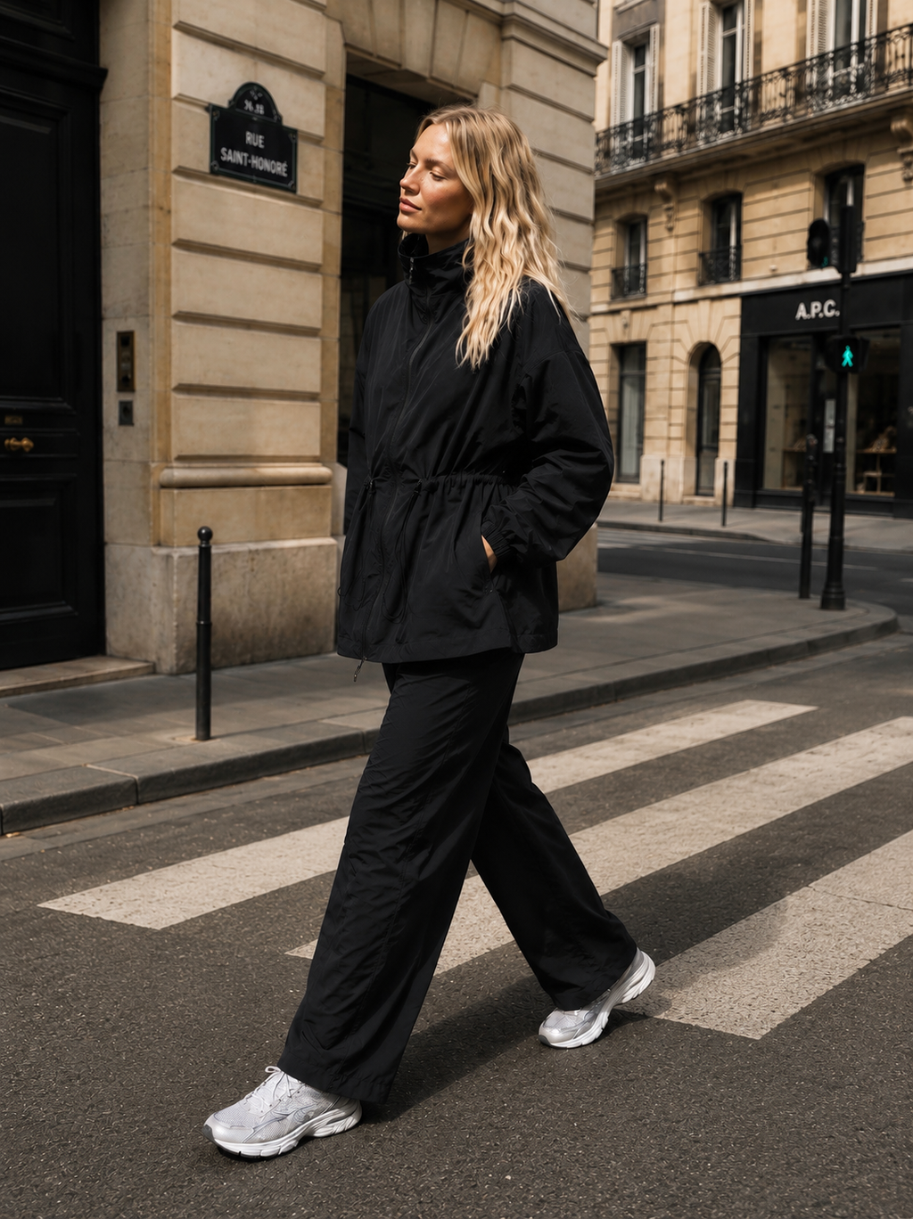 The all weather jacket - black