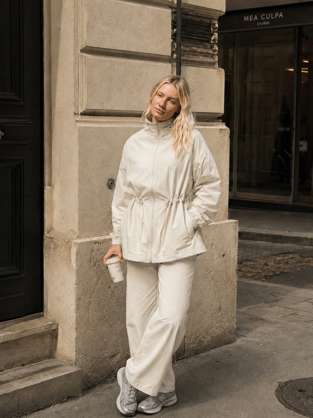 The all weather jacket - white