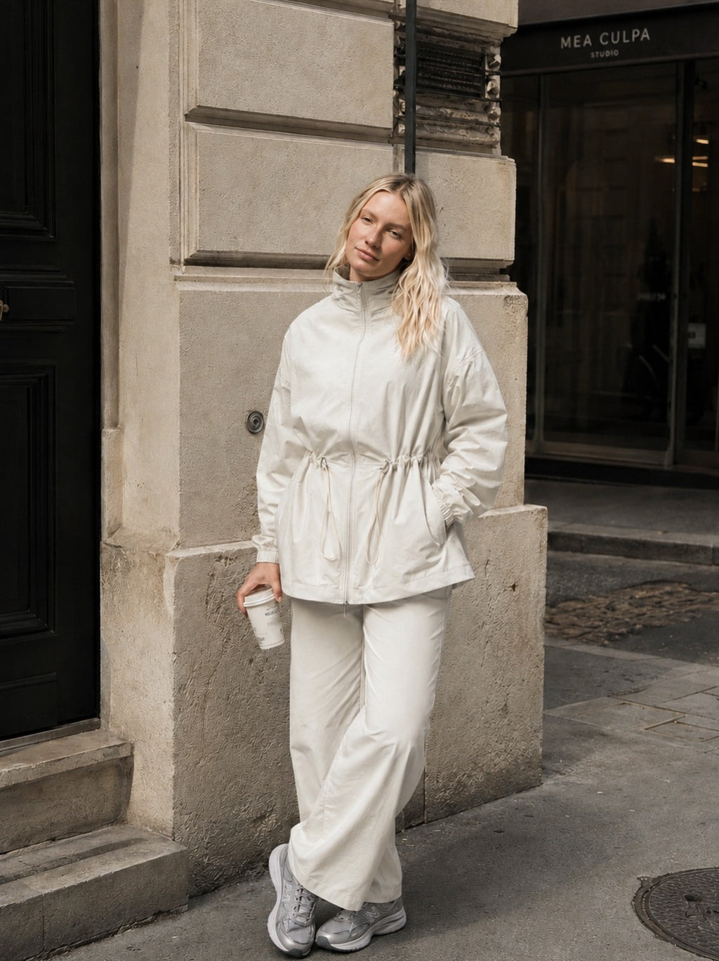 The all weather jacket - white