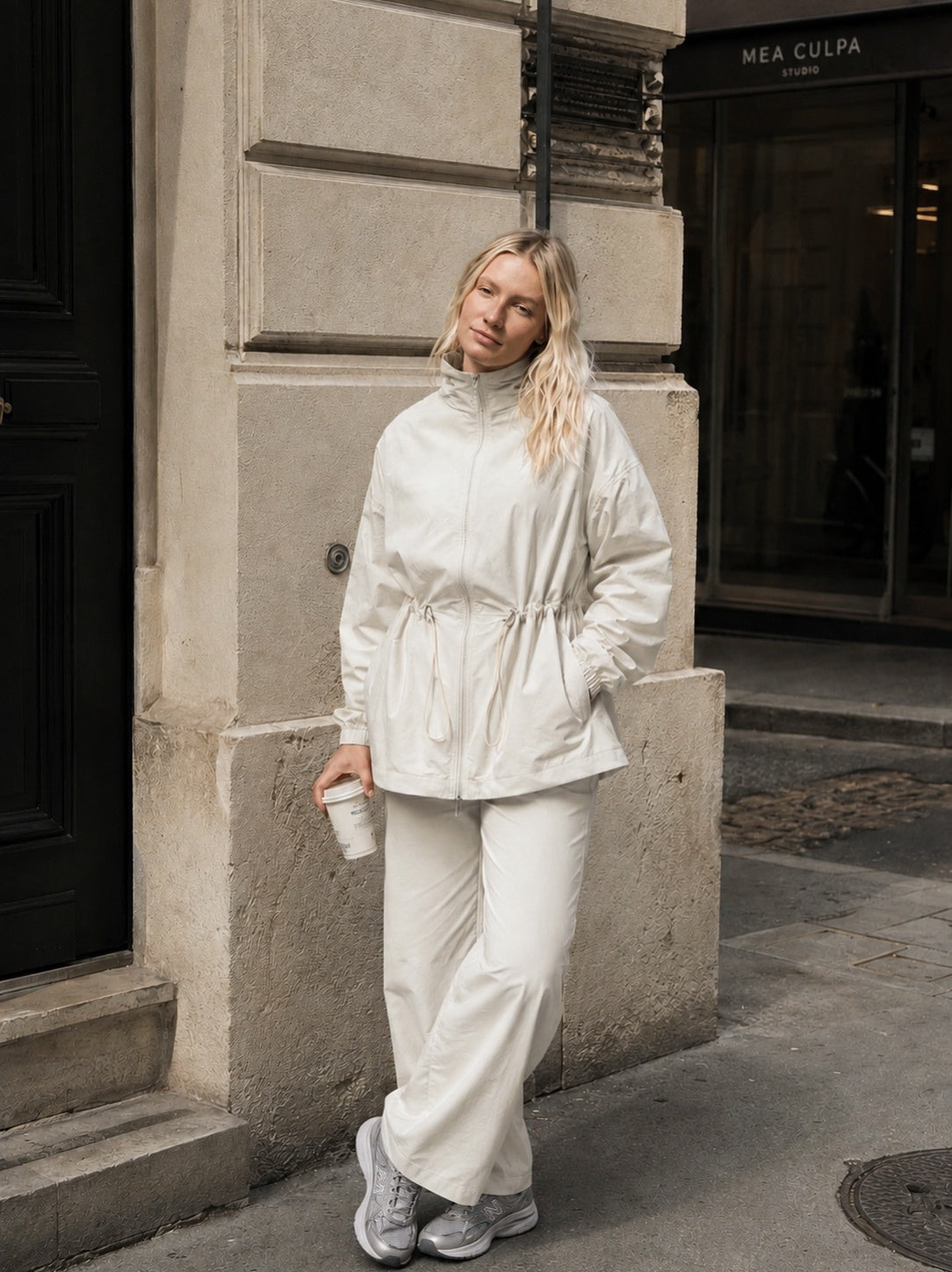 The all weather jacket - white