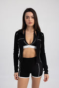 Gymgirl Vest in Black
