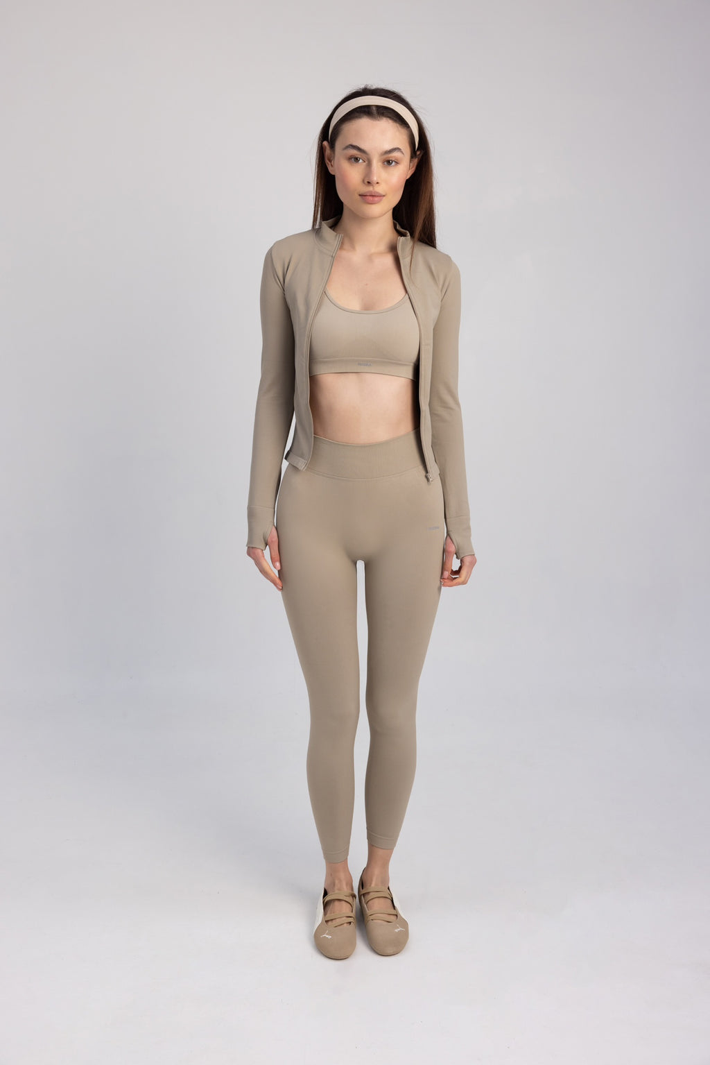The Balance Seamless Bra in Nude