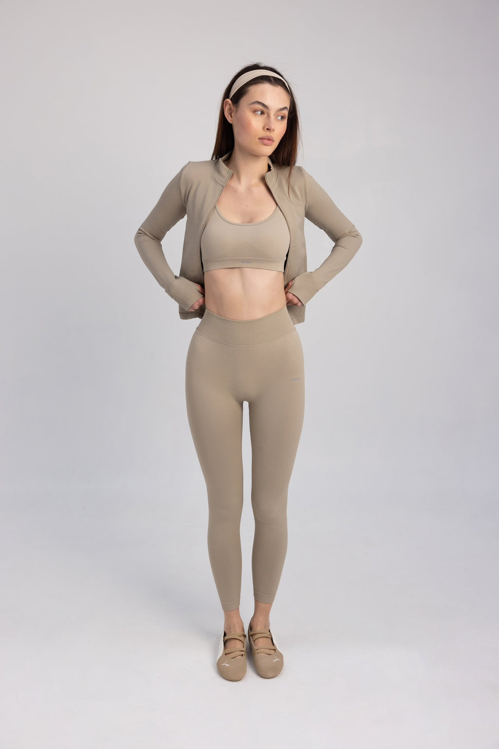 The Balance Seamless Bra in Nude