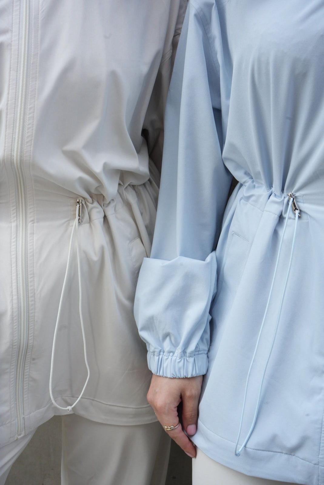 The all weather jacket - babyblue