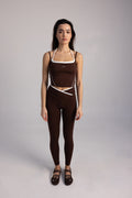 Sisera Duo Legging in Coffee