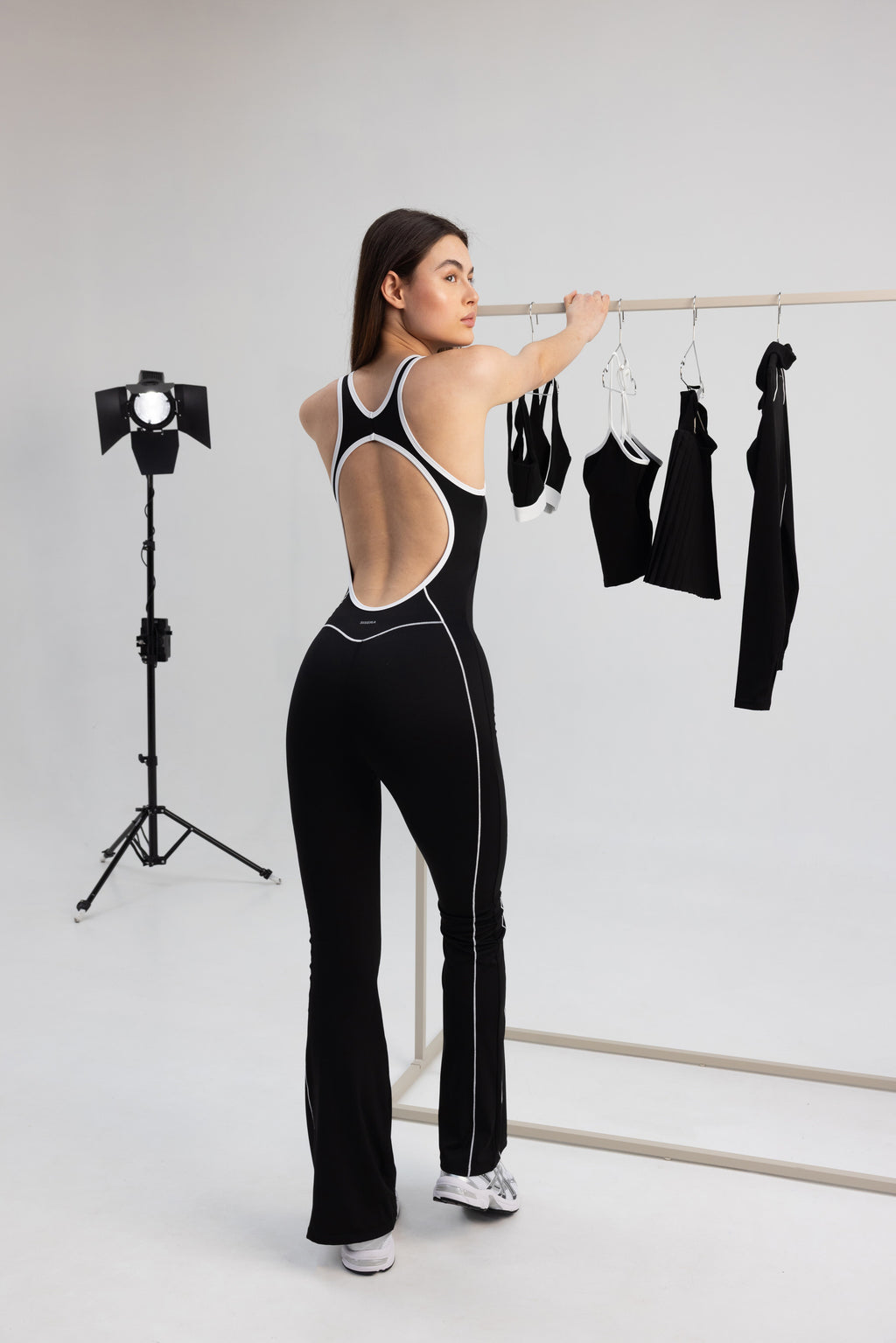 The Sculpted One Piece in Black