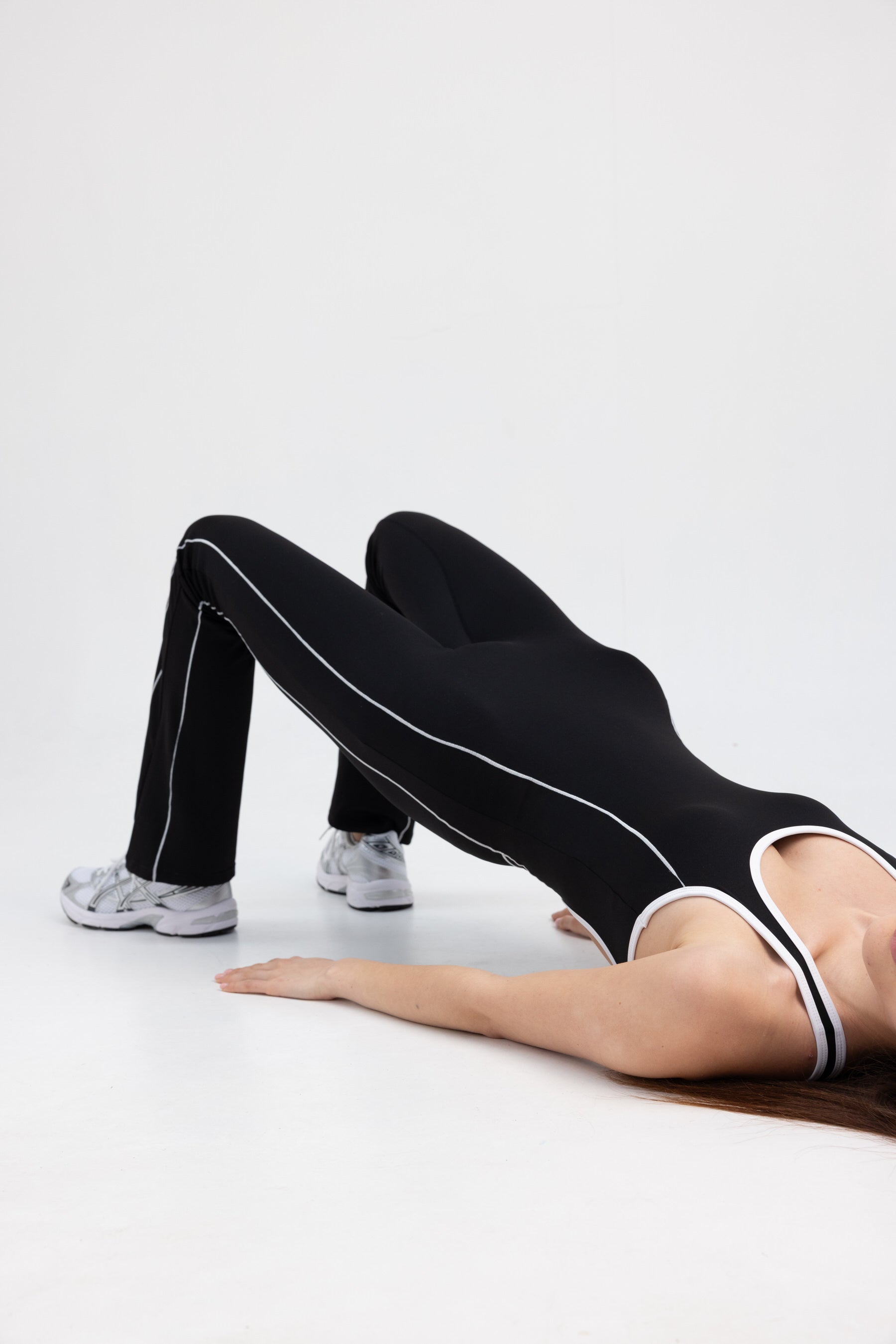 The Sculpted One Piece in Black