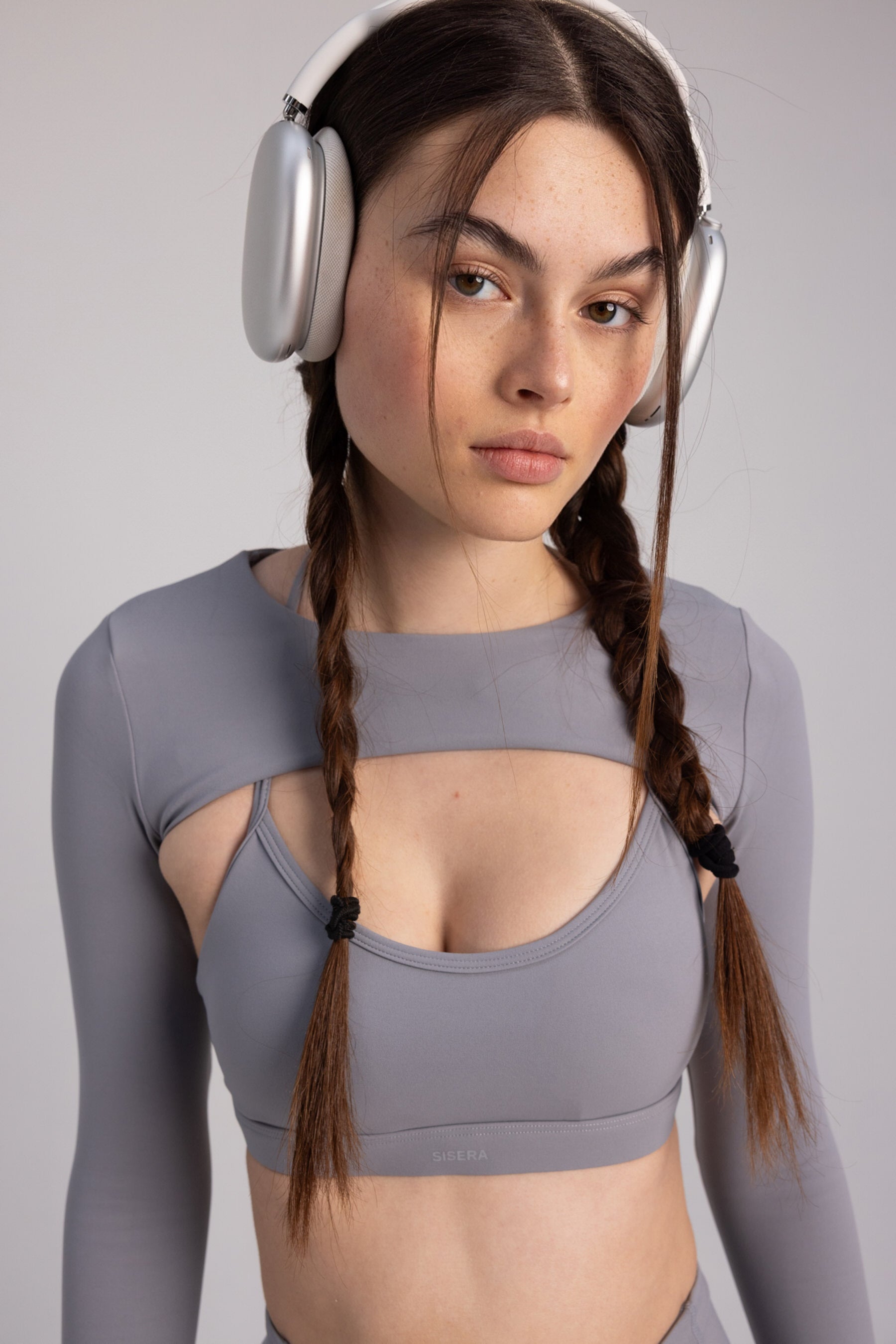 Aura Top Set in Grey