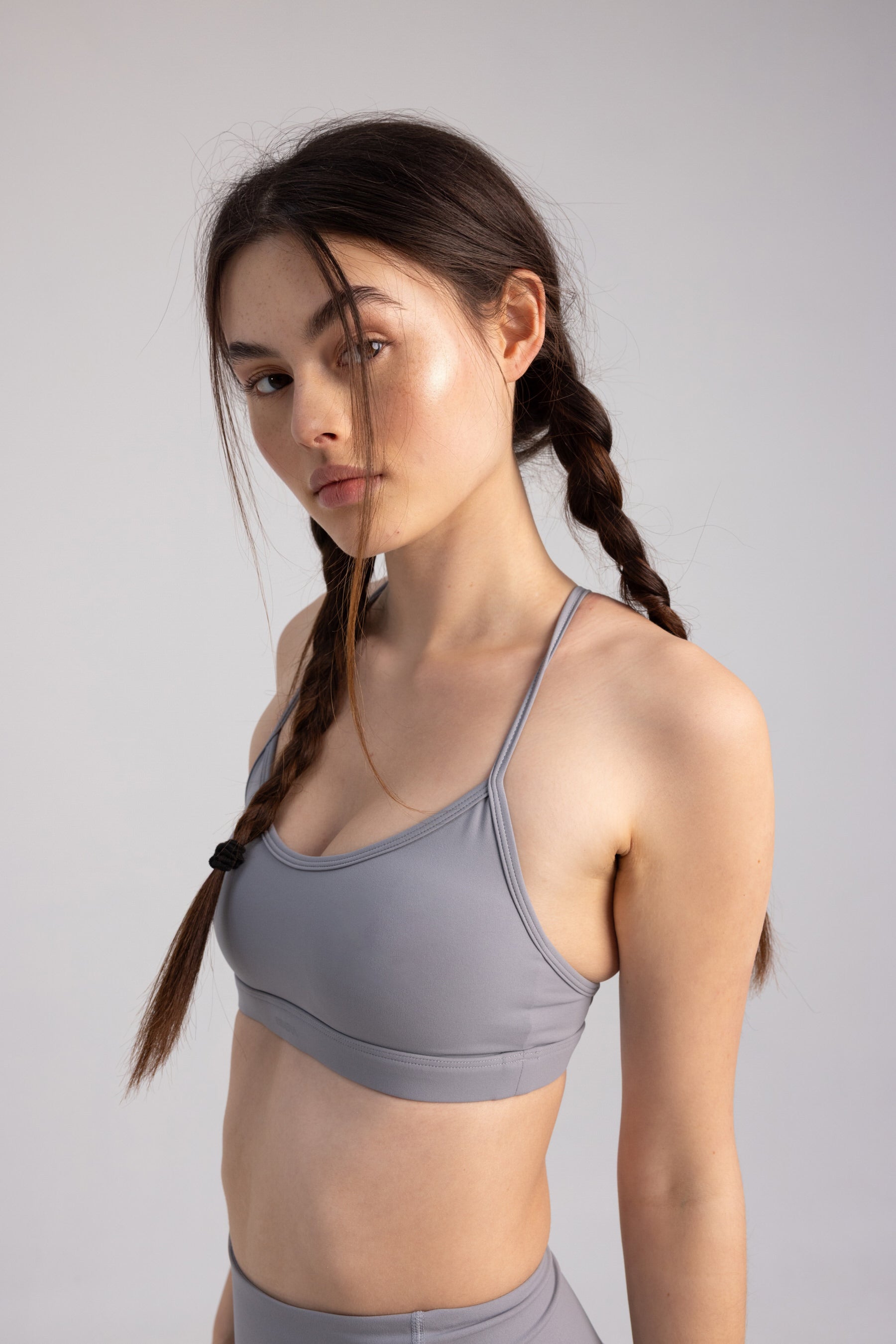 Aura Top Set in Grey