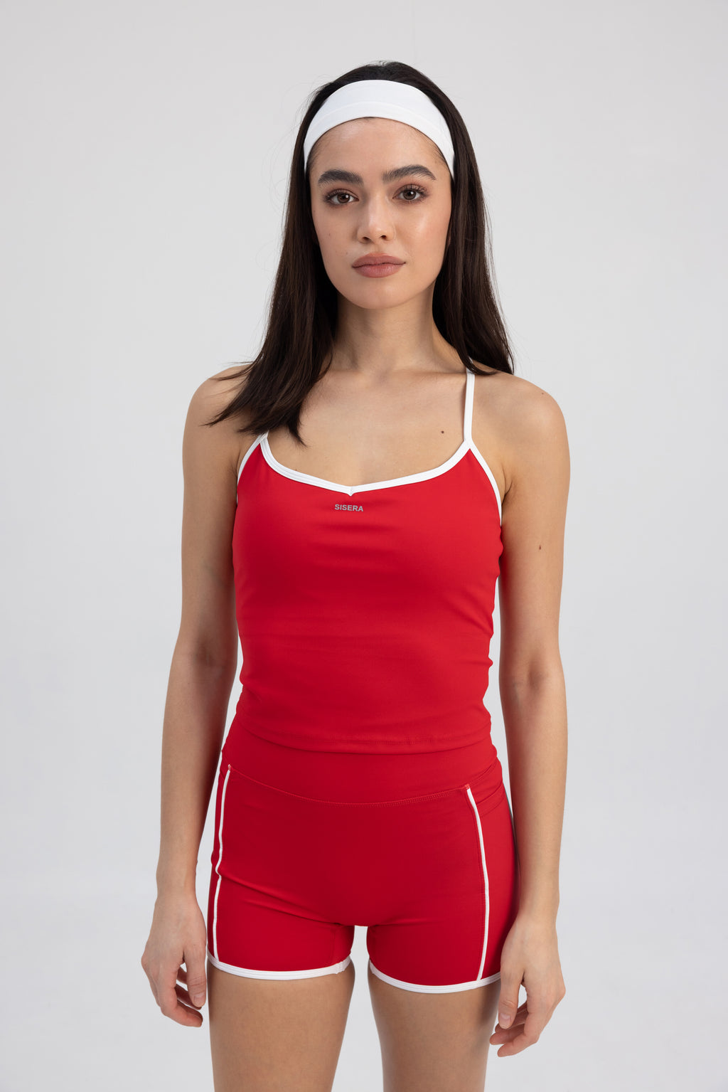 Gymgirl Top in Red