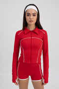 Gymgirl Vest in Red