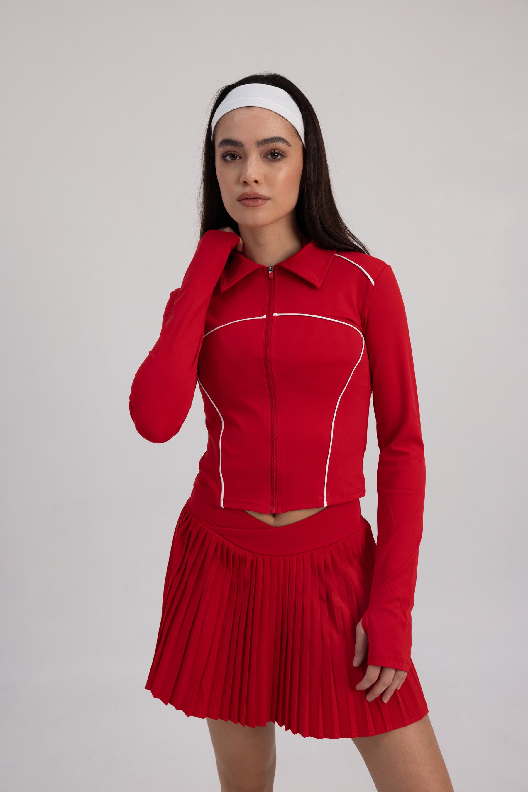 Gymgirl Vest in Red