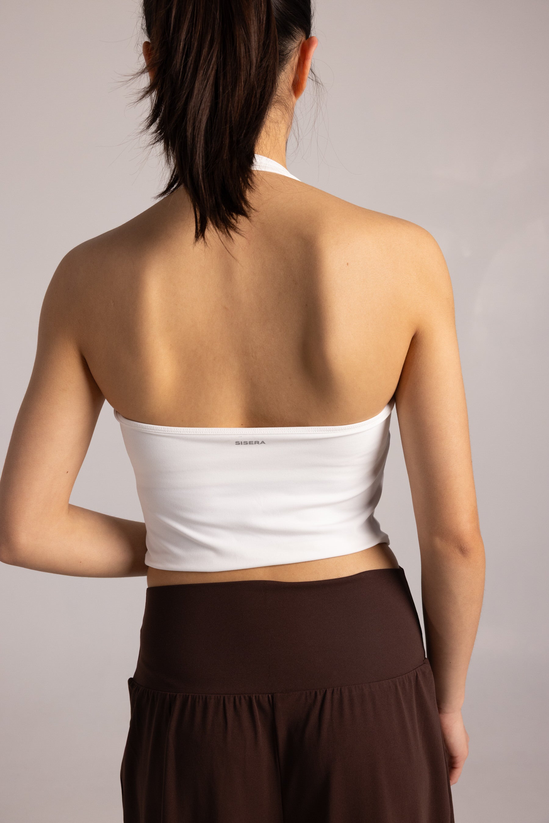 Halter Sculpt Top