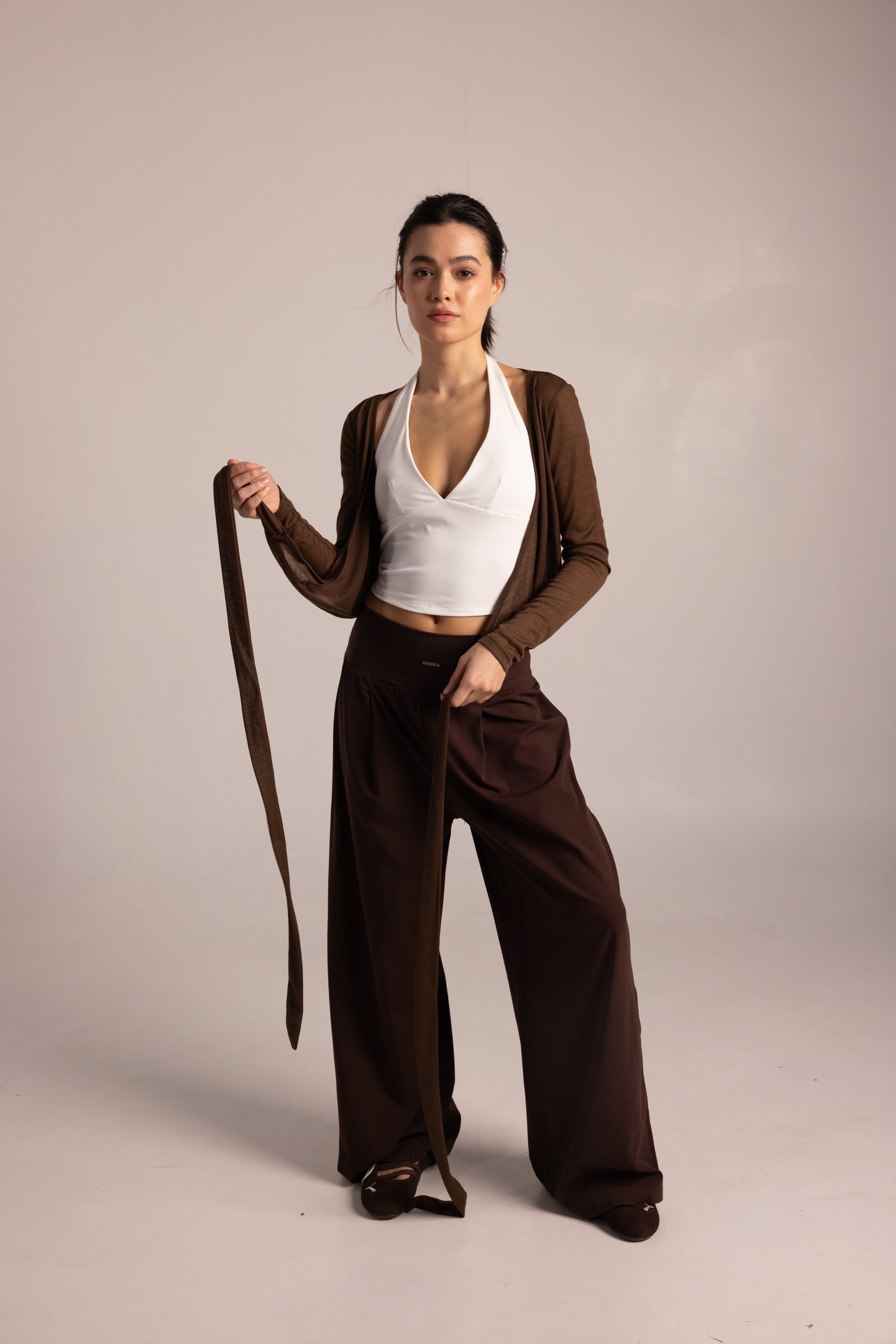 Halter Sculpt Top